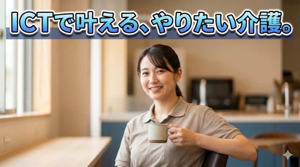 「やりたいケア」を諦めない。2026年、職場選びの新基準は「自由度」と「ICT」