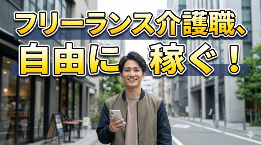 「フリーランス介護職」という選択肢。スポットワークで自分らしいキャリアを作る